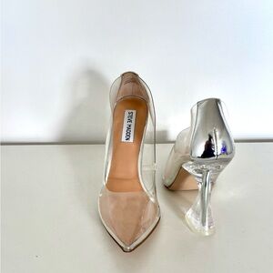 Steve Madden Clear Pointed Toes Heels